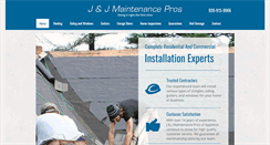 Desktop Screenshot of jjmaintenancepros.com